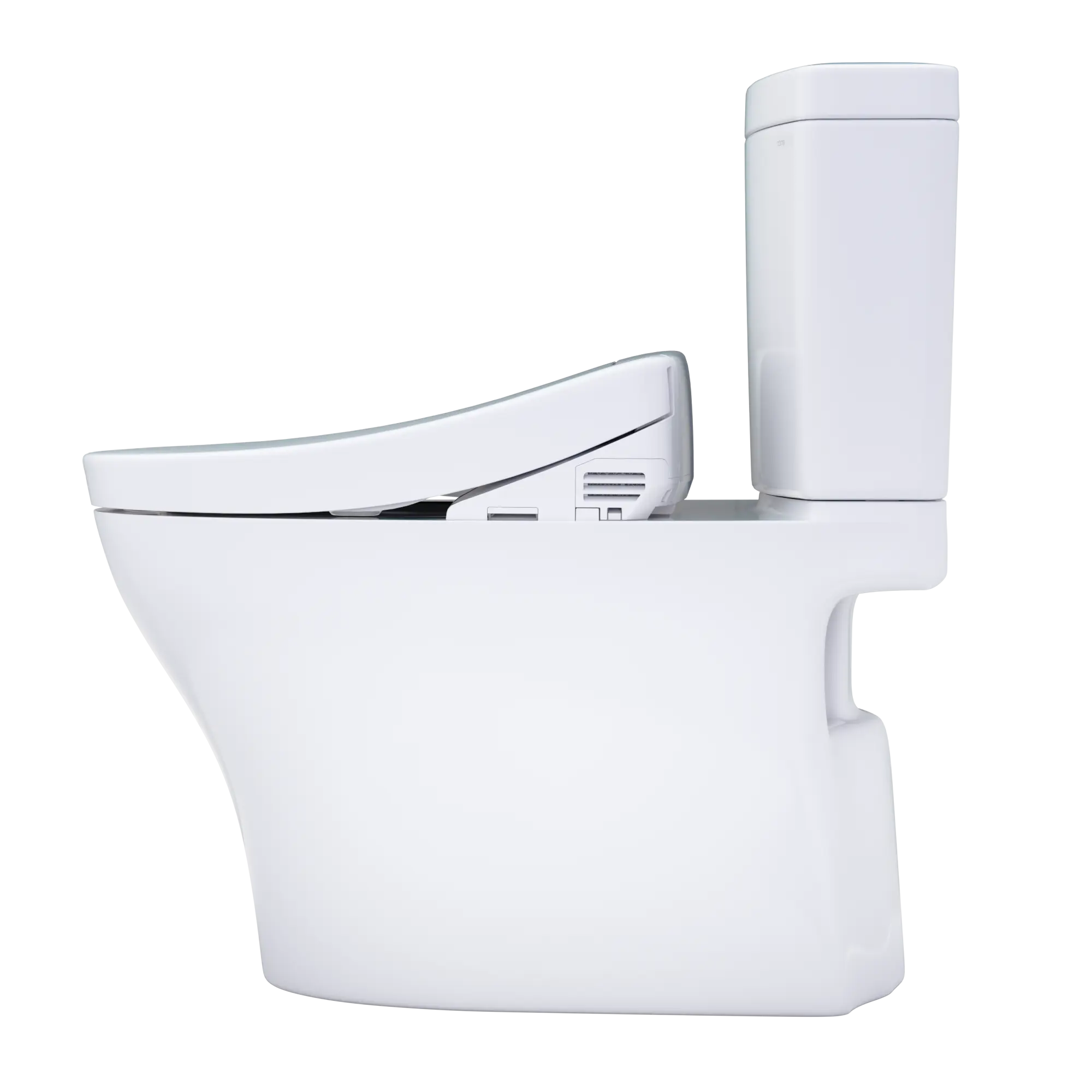 Toto Aquia IV WASHLET S2 Two-Piece Toilet Elongated Standard Height 1.28 GPF/0.9 GPF - Plumbing Market