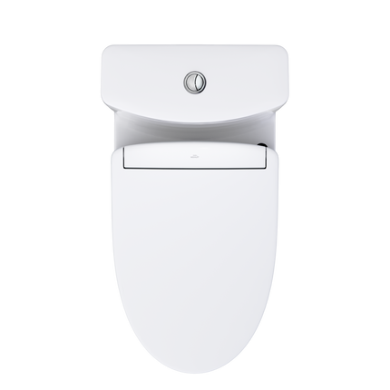 Toto Aquia IV WASHLET S5 One-Piece Toilet Elongated Comfort Height 1.28 GPF/0.9 GPF - Plumbing Market