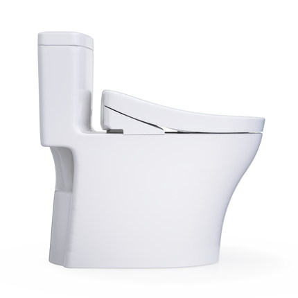 Toto Aquia IV WASHLET S5 One-Piece Toilet Elongated Comfort Height 1.28 GPF/0.9 GPF - Plumbing Market