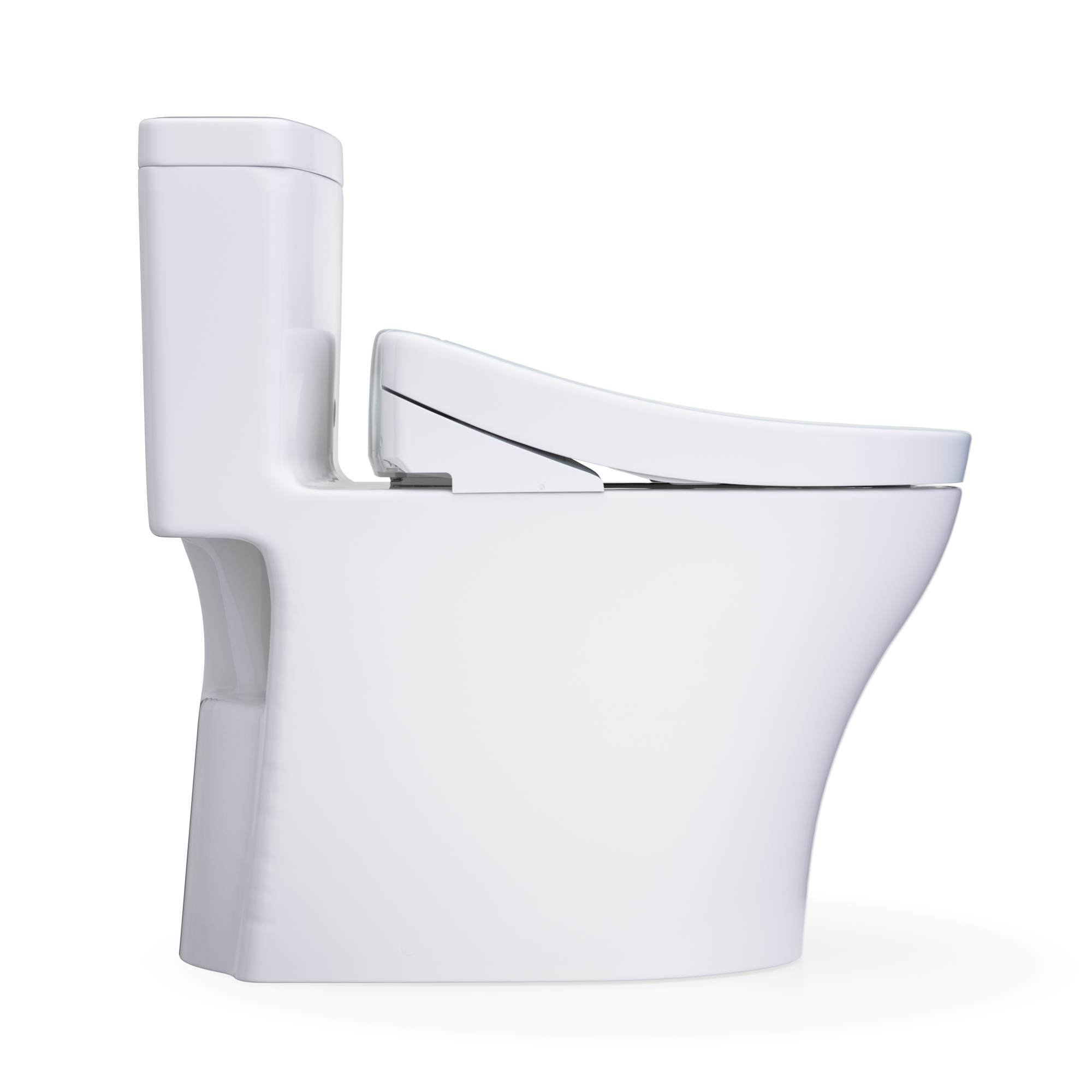 Toto Aquia IV WASHLET S5 One-Piece Toilet Elongated Comfort Height 1.28 GPF/0.9 GPF - Plumbing Market