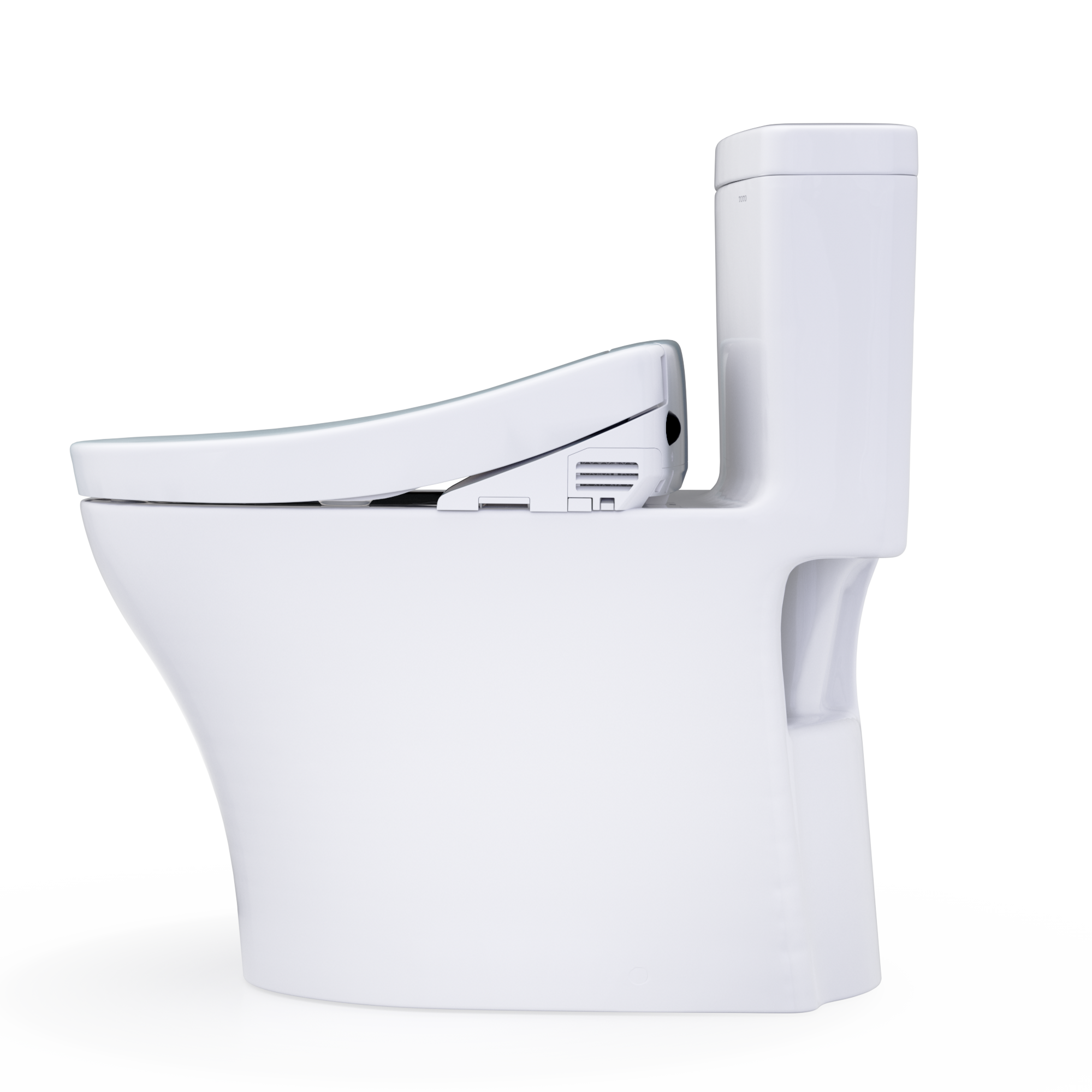 Toto Aquia IV WASHLET S5 One-Piece Toilet Elongated Comfort Height 1.28 GPF/0.9 GPF - Plumbing Market
