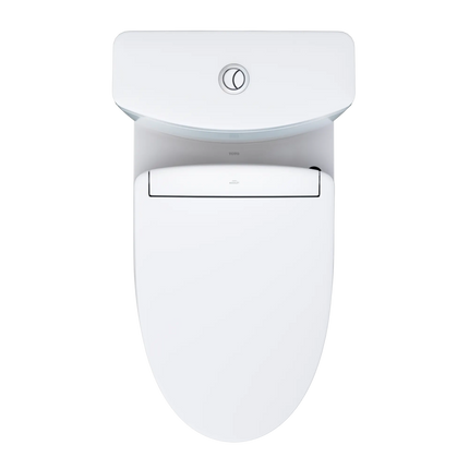 Toto Aquia IV WASHLET S5 Two-Piece Toilet 1.28 GPF/0.9 GPF Universal Height - Plumbing Market