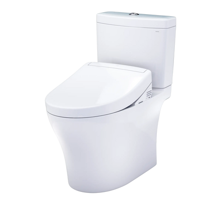 Toto Aquia IV WASHLET S5 Two-Piece Toilet 1.28 GPF/0.9 GPF Universal Height - Plumbing Market