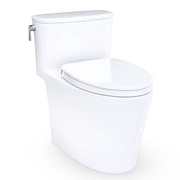 Toto Aurora One Piece Comfort Height Elongated Toilet With Soft Close Seat - Plumbing Market
