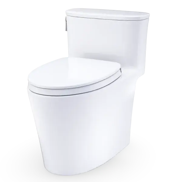 Toto Aurora One-Piece Elongated Comfort Height Toilet Less Seat - Plumbing Market