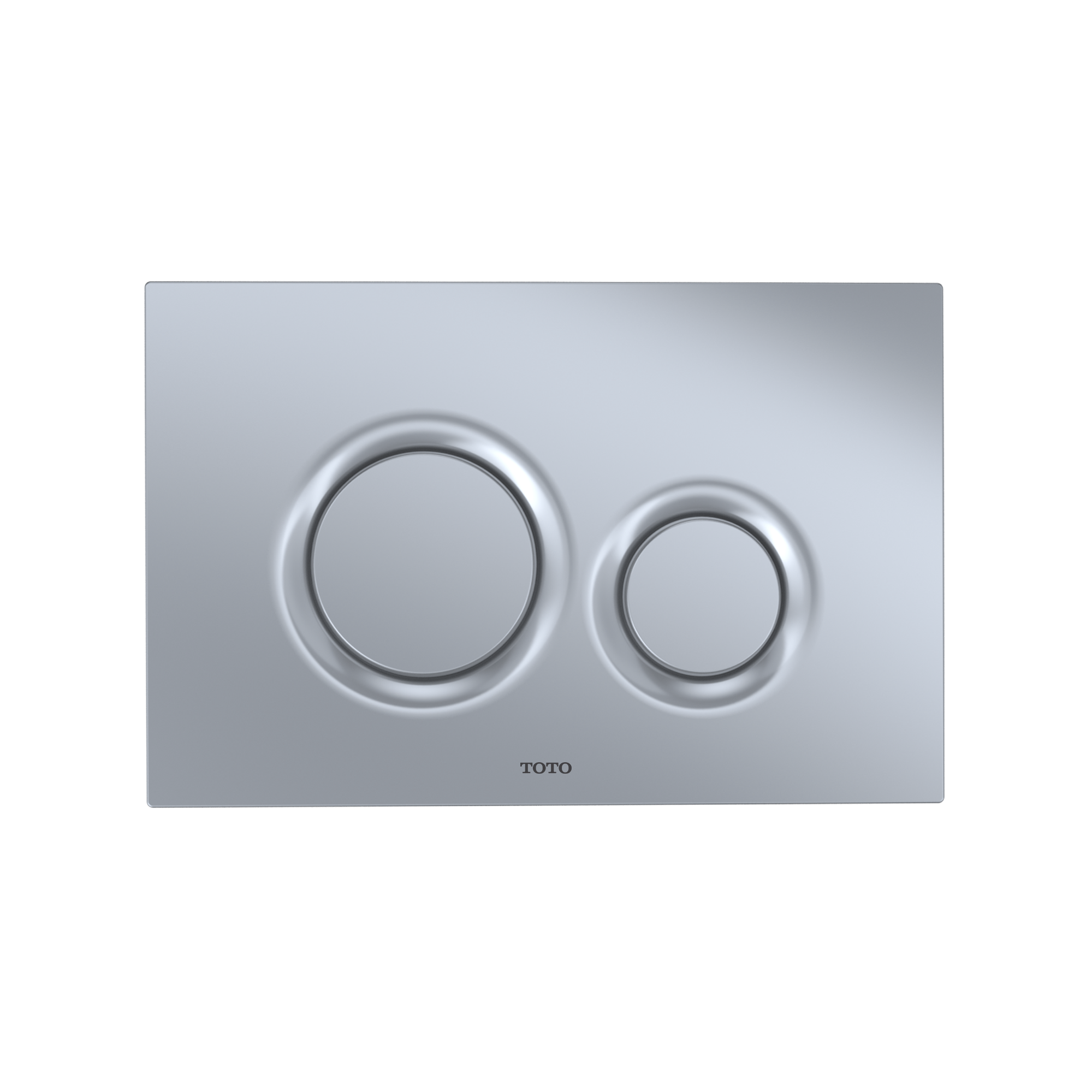 Toto Basic Round Push Plate Dual Button YT930 - Plumbing Market