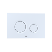 Toto Basic Round Push Plate Dual Button YT930 - Plumbing Market