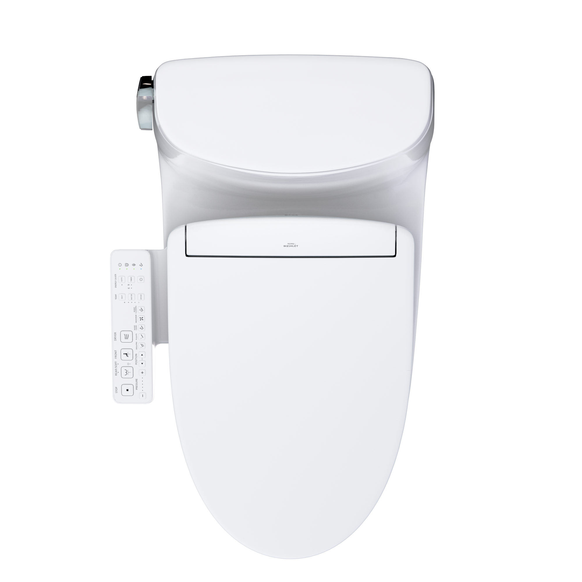 Toto Carlyle II WASHLET S2 One-Piece Toilet Elongated Comfort Height 1.28 GPF - Plumbing Market
