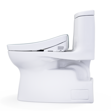 Toto Carlyle II WASHLET S2 One-Piece Toilet Elongated Comfort Height 1.28 GPF - Plumbing Market