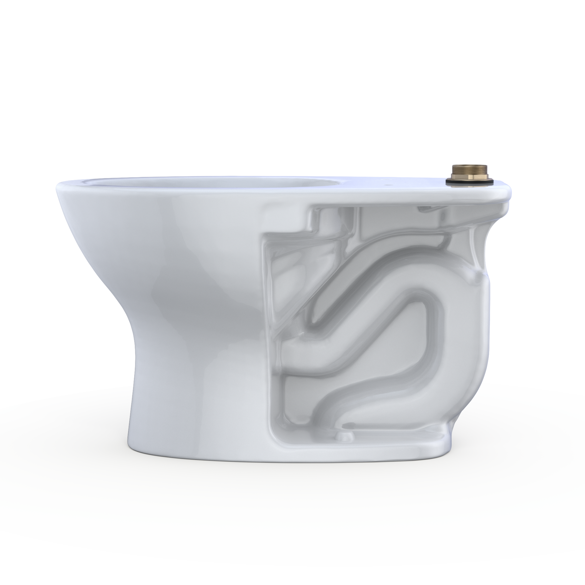 Toto Commercial Flushometer TORNADO FLUSH, Top Spud Floor Mounted Toilet - 1.0/1.28/1.6 GPF - Plumbing Market