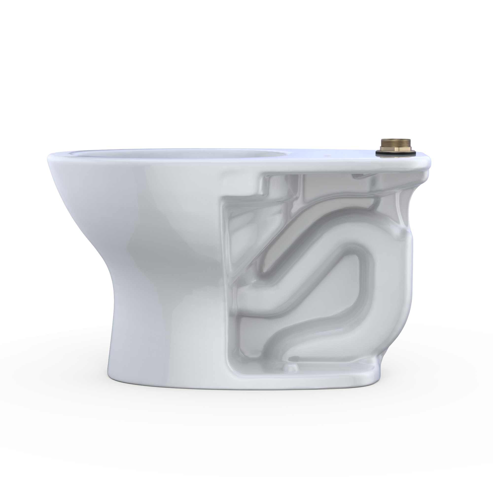 Toto Commercial Flushometer TORNADO FLUSH, Top Spud Floor Mounted Toilet - 1.0/1.28/1.6 GPF - Plumbing Market
