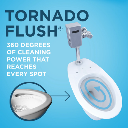 Toto Commercial TORNADO FLUSH Back Spud Wall-Hung Toilet – 1.0/1.28/1.6 GPF, CEFIONTECT - Plumbing Market