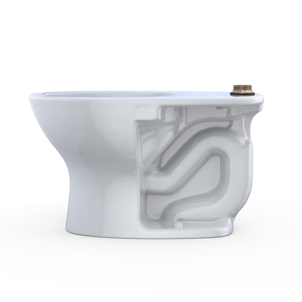 Toto Commercial TORNADO FLUSH, Top Spud Floor Mounted Toilet Universal Height, CEFIONTECT - Plumbing Market