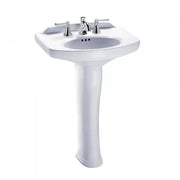 Toto Dartmouth 24-1/4" x 18-1/4" Pedestal Lavatory Sink LPT642 - Plumbing Market