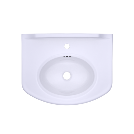 Toto Dartmouth 24-1/4" x 18-1/4" Pedestal Lavatory Sink LPT642 - Plumbing Market