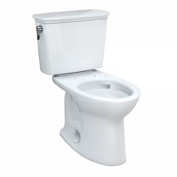 Toto Drake Transitional Two-piece Toilet, 1.28 GPF, Elongated Bowl Universal Height - Plumbing Market