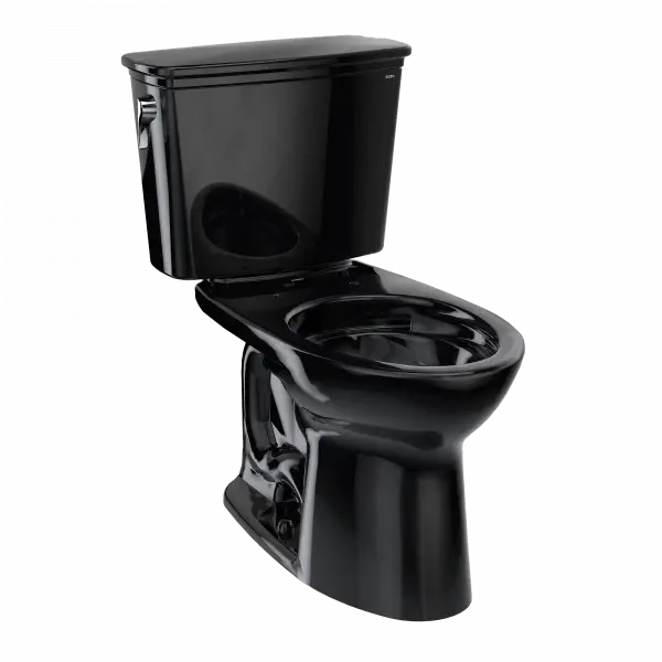 Toto Drake Transitional Two-piece Toilet, 1.28 GPF, Elongated Bowl Universal Height - Plumbing Market