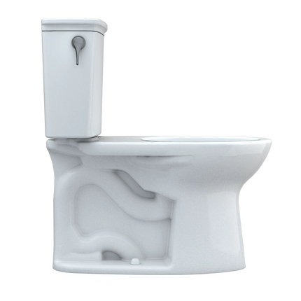 Toto Drake Transitional Two-piece Toilet, 1.28 GPF, Elongated Bowl - Plumbing Market