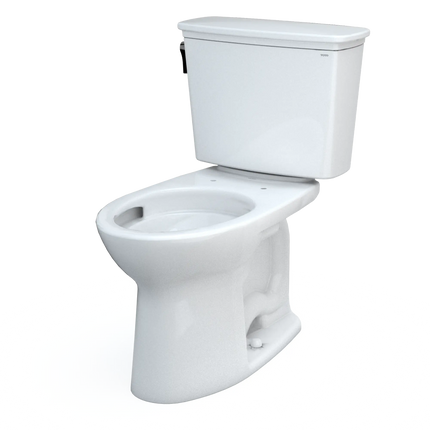 Toto Drake Transitional Two-piece Toilet, 1.28 GPF, Elongated Bowl - Plumbing Market