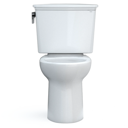 Toto Drake Transitional Two-piece Toilet, 1.28 GPF, Elongated Bowl - Plumbing Market
