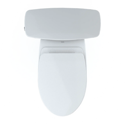 Toto Drake Transitional Two-piece Toilet, 1.28 GPF, Elongated Universal Height W Seat - Plumbing Market