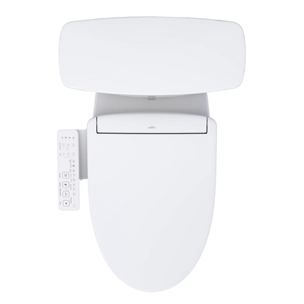 Toto Drake Transitional WASHLET S2 Two-Piece Toilet Elongated Standard Height 1.28 GPF - Plumbing Market