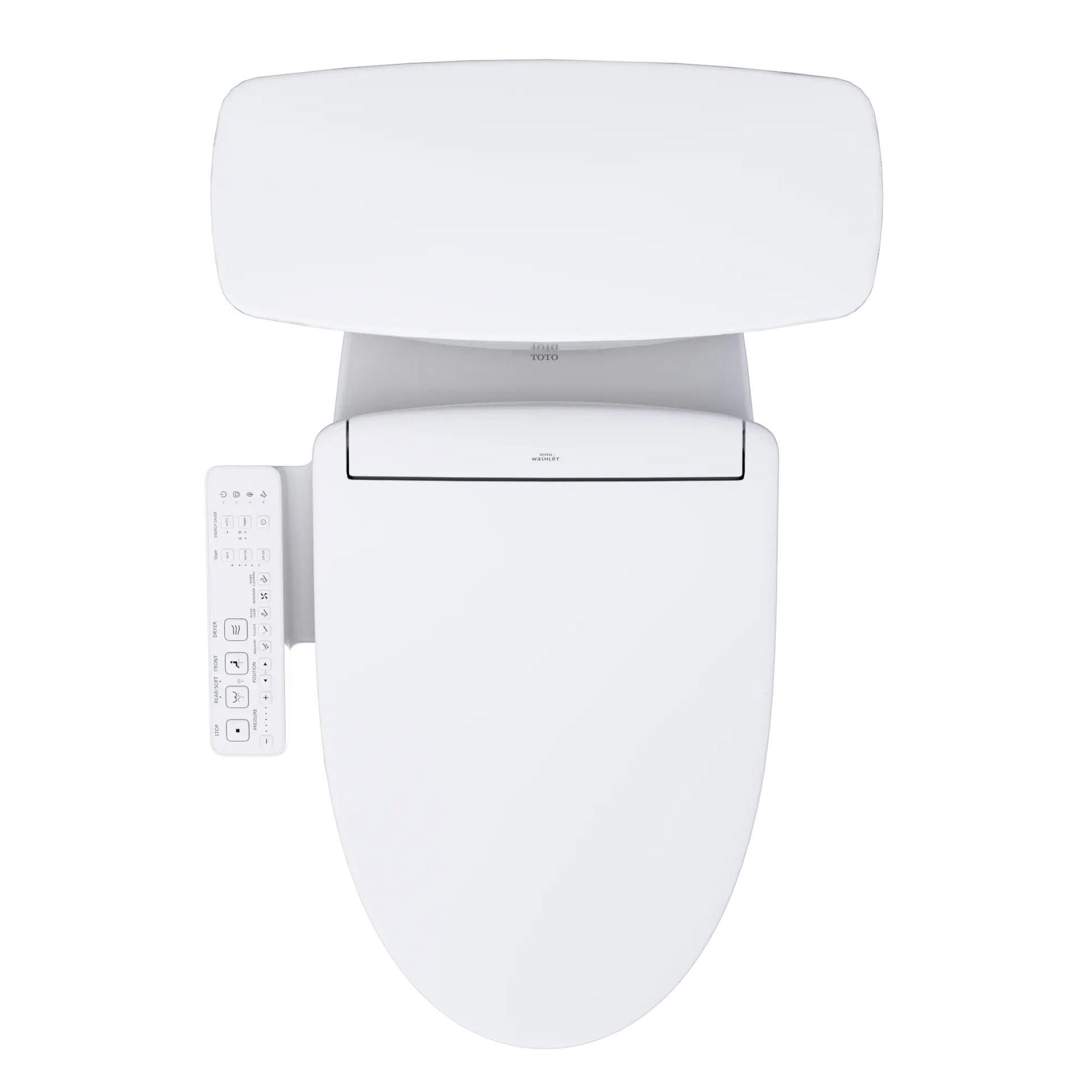 Toto Drake Transitional WASHLET S2 Two-Piece Toilet Elongated Standard Height 1.28 GPF - Plumbing Market