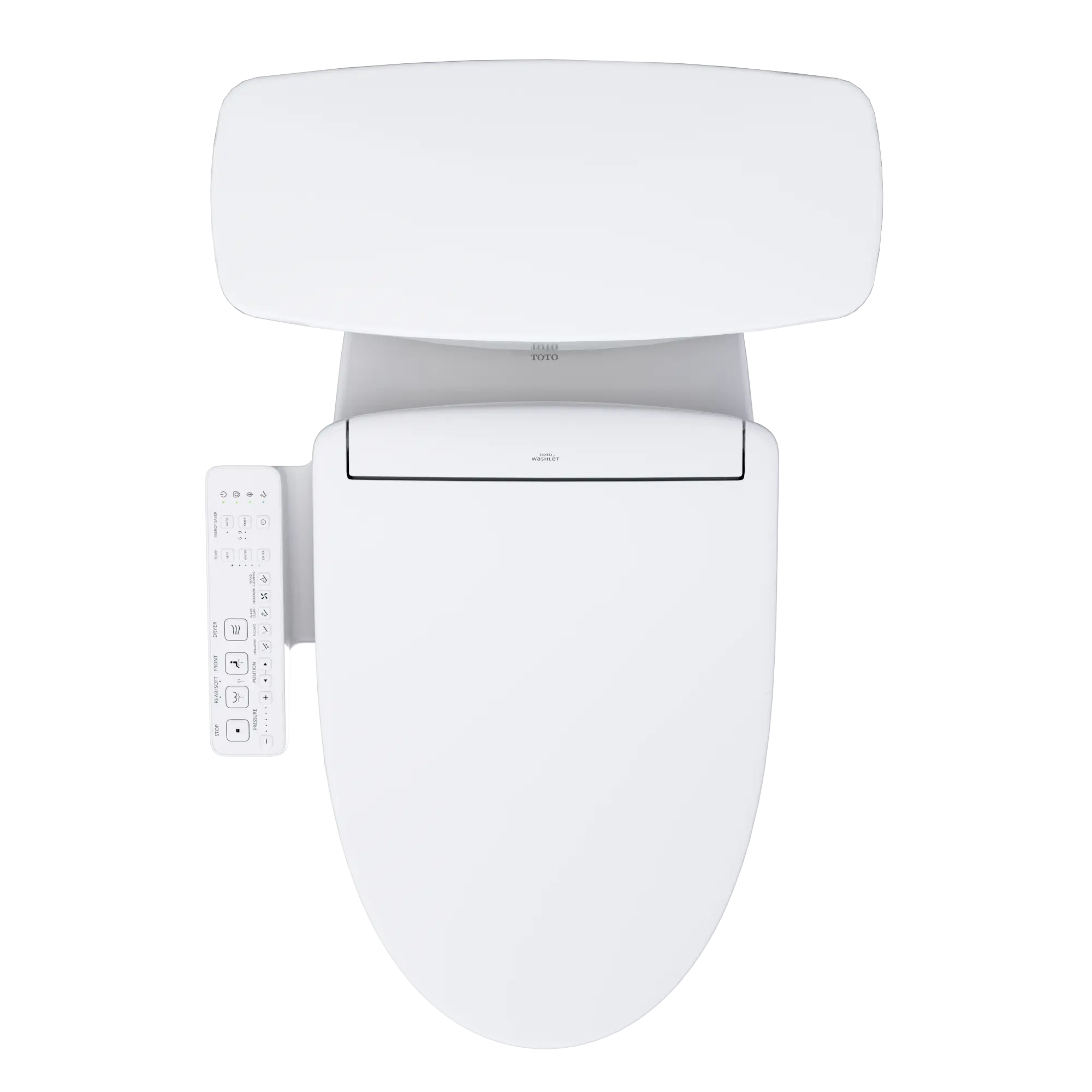 Toto Drake Transitional WASHLET S2 Two-Piece Toilet Elongated Standard Height 1.28 GPF - Plumbing Market