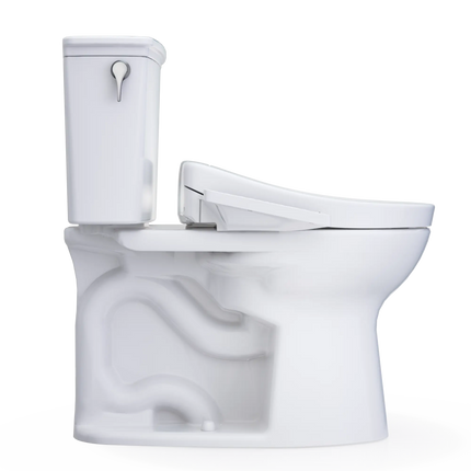 Toto Drake Transitional WASHLET S2 Two-Piece Toilet Elongated Standard Height 1.28 GPF - Plumbing Market