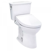 Toto Drake Transitional WASHLET S5 Two-Piece Toilet Elongated Standard Height 1.28 GPF - Plumbing Market