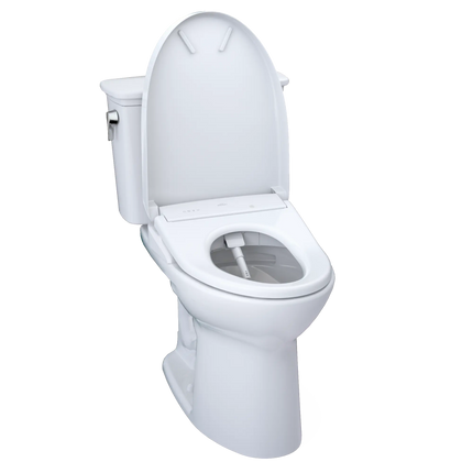 Toto Drake Transitional WASHLET+ S7A Two-Piece Toilet 1.28 GPF Universal Height - Plumbing Market