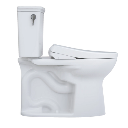 Toto Drake Transitional WASHLET+ S7A Two-Piece Toilet 1.28 GPF Universal Height - Plumbing Market