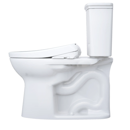 Toto Drake Transitional WASHLET+ S7A Two-Piece Toilet 1.28 GPF Universal Height - Plumbing Market