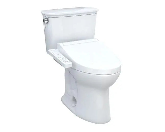 Toto Drake Transitional Washlet+ C2 1.28GPF Two Piece Toilet - Plumbing Market
