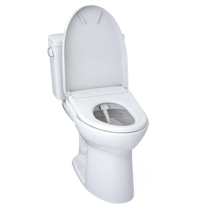 Toto Two-Piece Elongated Toilet Standard Height with S7A Washlet Auto Flush - Plumbing Market