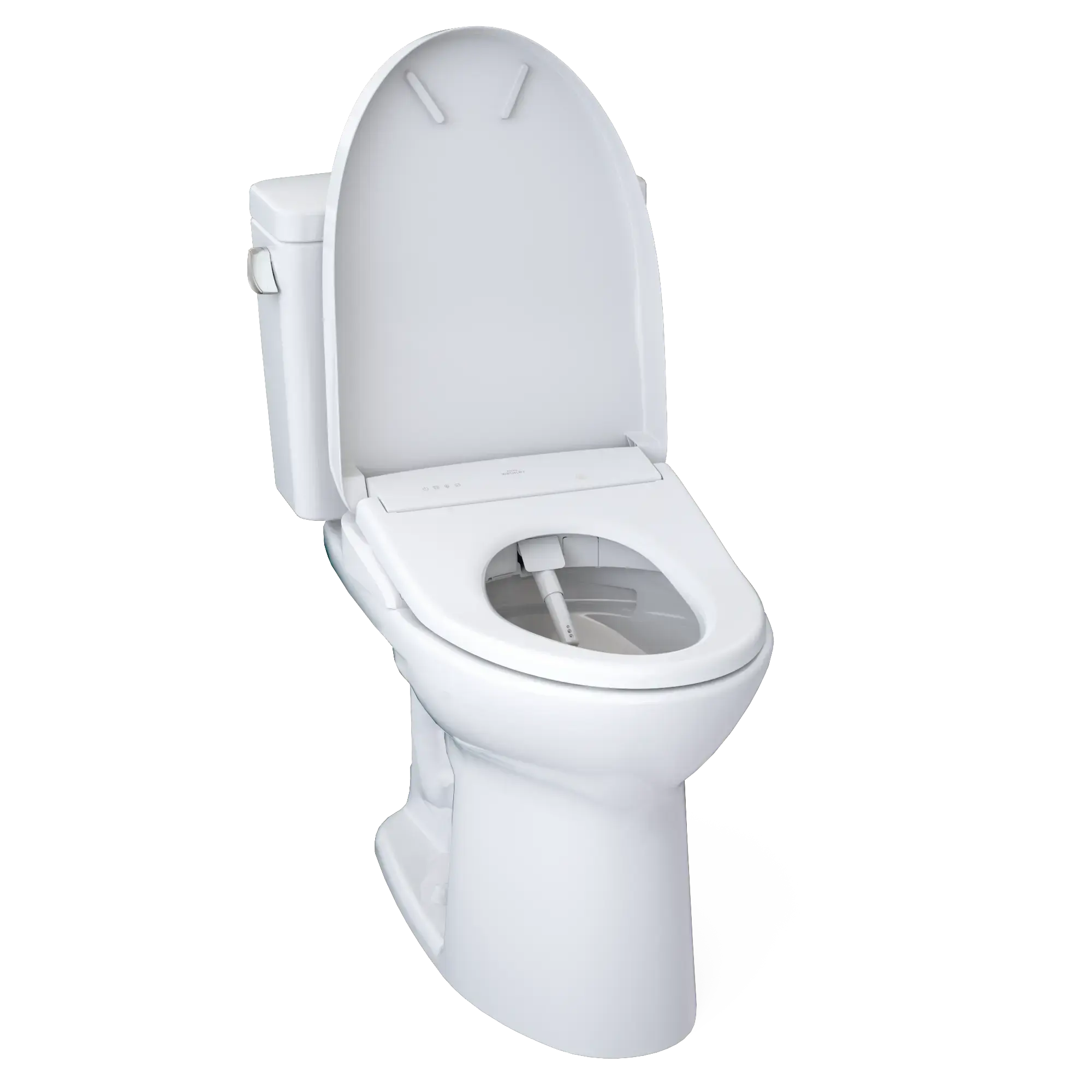 Toto Two-Piece Elongated Toilet Standard Height with S7A Washlet Auto Flush - Plumbing Market
