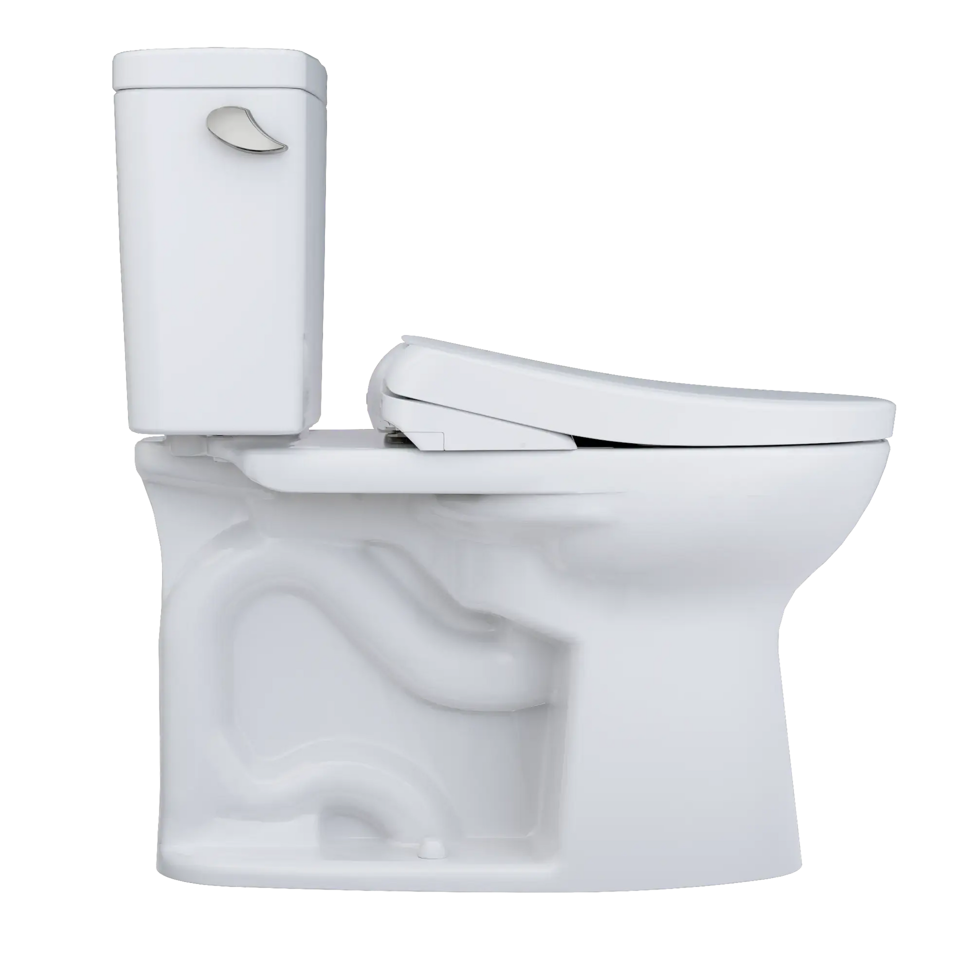 Toto Two-Piece Elongated Toilet Standard Height with S7A Washlet Auto Flush - Plumbing Market