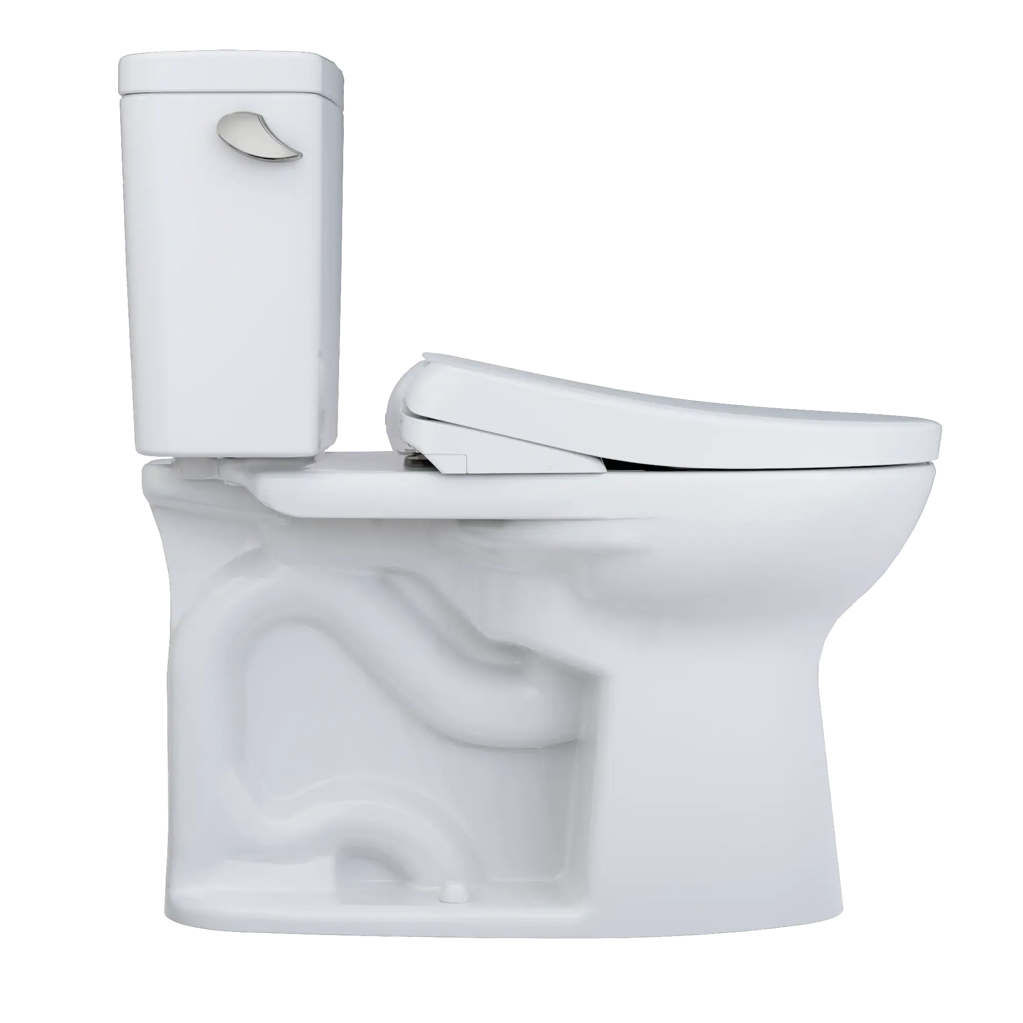 Toto Two-Piece Elongated Toilet Standard Height with S7A Washlet Auto Flush - Plumbing Market