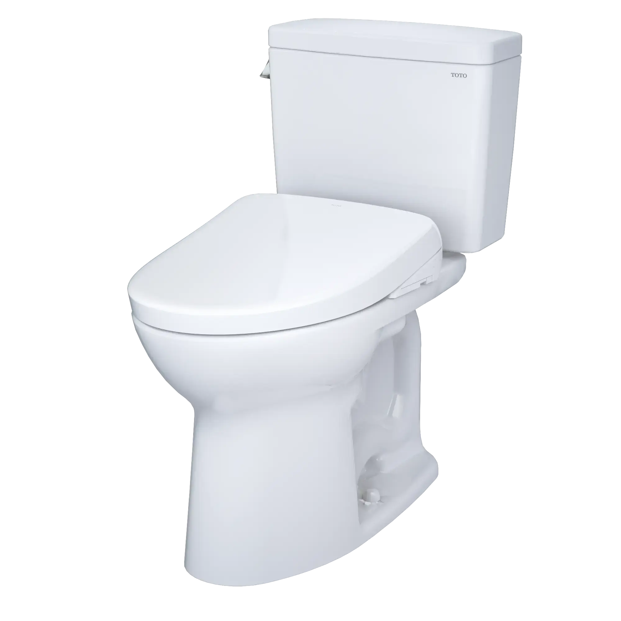 Toto Two-Piece Elongated Toilet Standard Height with S7A Washlet Auto Flush - Plumbing Market