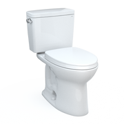 Toto Drake Two-piece Elongated Toilet 1.6gpf Standard Height With Seat - Plumbing Market