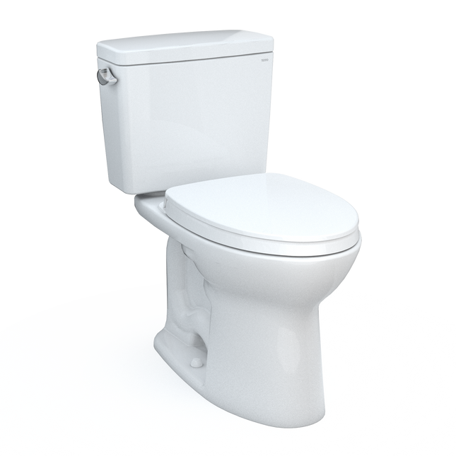 Toto Drake Two-piece Elongated Toilet 1.6gpf Standard Height With Seat - Plumbing Market