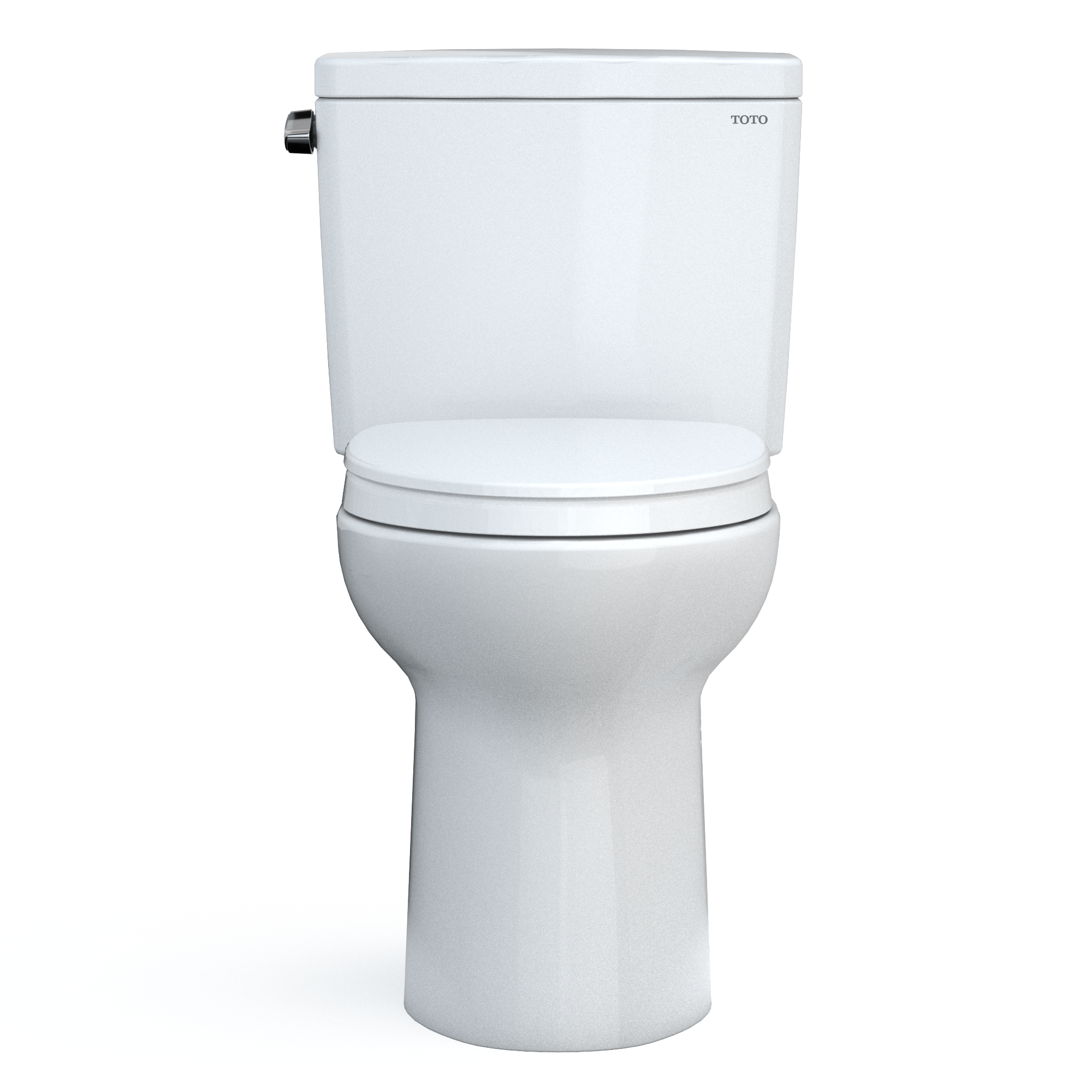Toto Drake Two-piece Elongated Toilet 1.6gpf Standard Height With Seat - Plumbing Market