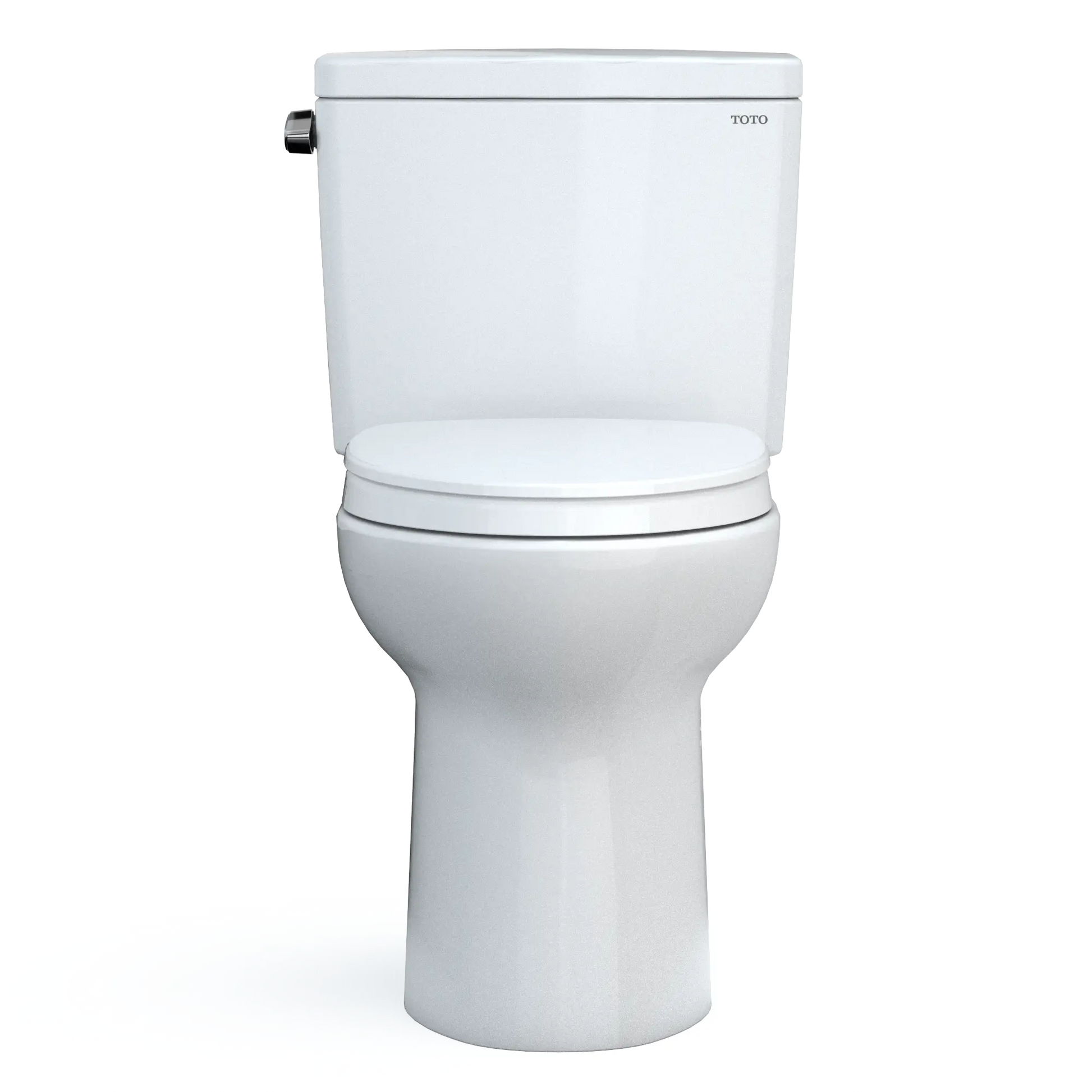 Toto Drake Two-piece Toilet 1.28 GPF Elongated Standard Height W Seat - Plumbing Market