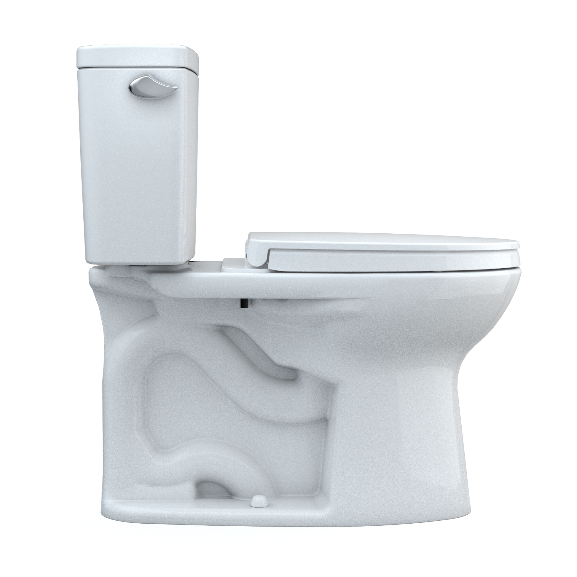 Toto Drake Two-piece Toilet 1.6 GPF Elongated Universal Height With Seat - Plumbing Market
