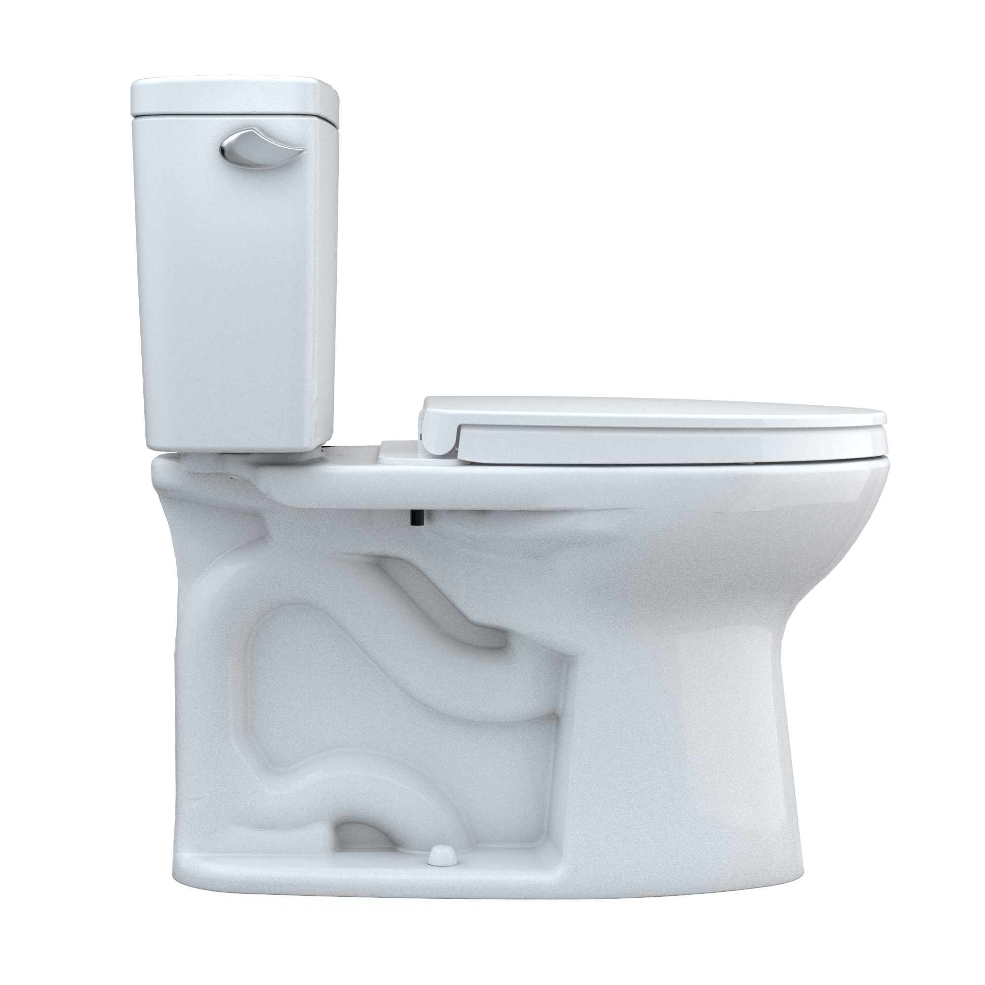 Toto Drake Two-piece Toilet 1.6 GPF Elongated Universal Height With Seat - Plumbing Market
