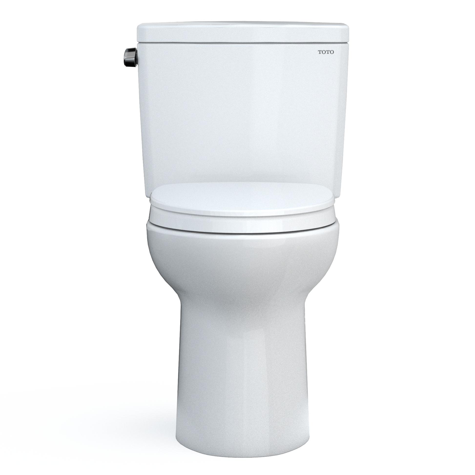 Toto Drake Two-piece Toilet 1.6 GPF Elongated Universal Height With Seat - Plumbing Market