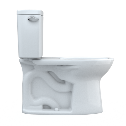 Toto Drake Two-piece Toilet, 1.28 GPF, Elongated Bowl Less Seat - Plumbing Market