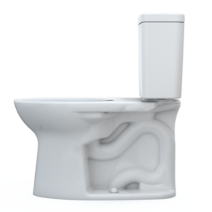Toto Drake Two-piece Toilet, 1.28 GPF, Elongated Bowl Less Seat - Plumbing Market