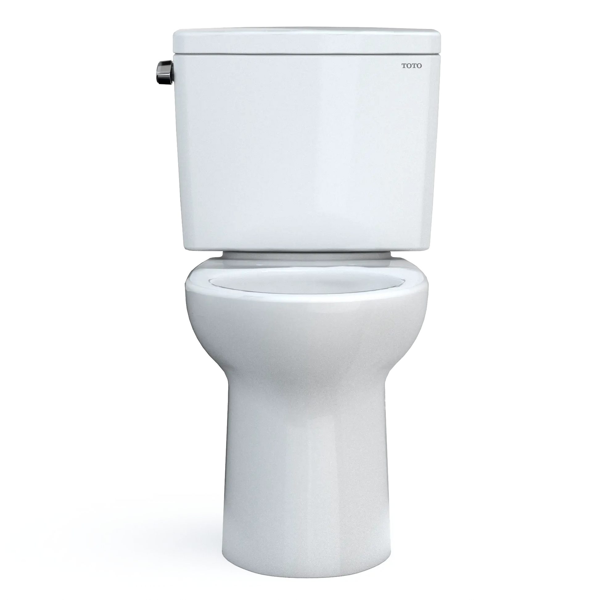 Toto Drake Two-piece Toilet, 1.28 GPF, Elongated Bowl Universal Height - Plumbing Market