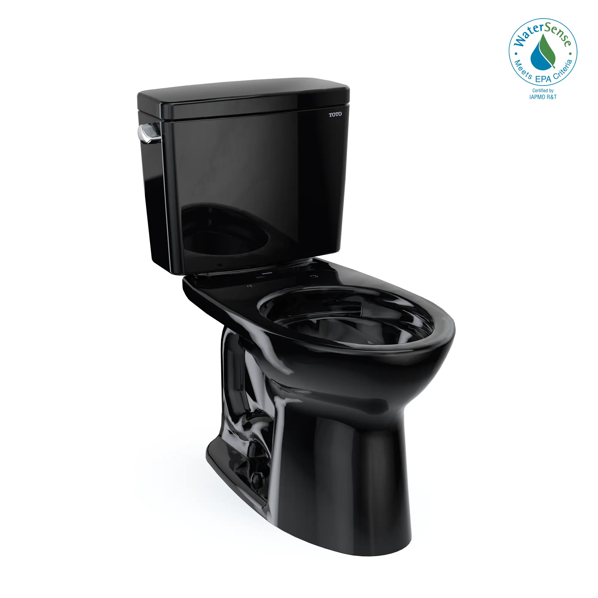Toto Drake Two-piece Toilet, 1.28 GPF, Elongated Bowl Universal Height - Plumbing Market